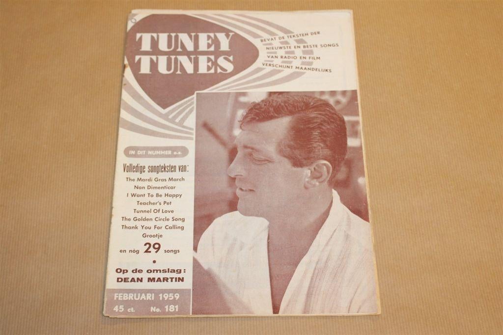 Tuney Tunes - Nr. 181 - 1959, Verzamelen, Ophalen of Verzenden, 1940 tot 1960, Knipsel(s)