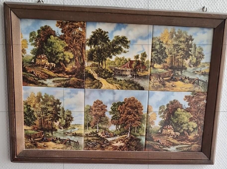 Tegelplateau Johannes Coenraad van Hunnik, Ophalen