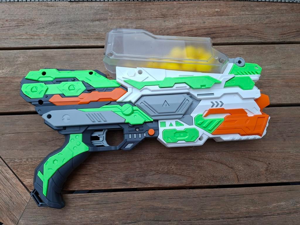 Speelgoed pistool met 20 balletjes *STOER* *ZACHT*, Kinderen en Baby's, Speelgoed | Buiten | Actiespeelgoed, Ophalen of Verzenden