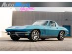 Chevrolet Corvette C2 427 Big Block / Turbo-Jet / 4-Speed Ma, Zwart, Blauw, Bedrijf, Handgeschakeld