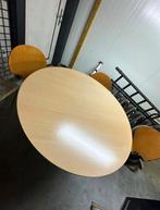 2 bar/cafe tafels met 3 stoelen, Huis en Inrichting, Tafels | Eettafels, Ophalen, Rond, Nieuw, Drie personen