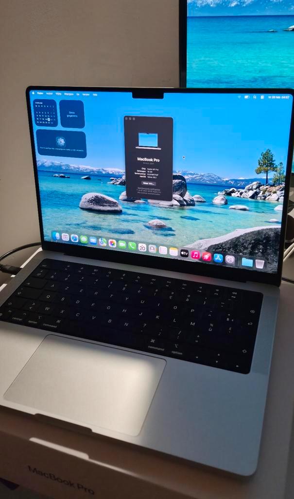 Apple MacBook Pro 14" (2021) | M1 Pro | 16GB RAM | 512GB SSD, Computers en Software, Apple Macbooks, Zo goed als nieuw, MacBook Pro