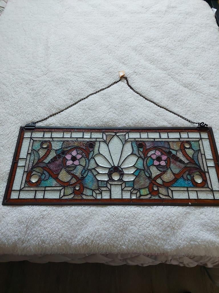 Glas in lood, Art Deco, Antiek en Kunst, Antiek | Glas en Kristal, Ophalen of Verzenden