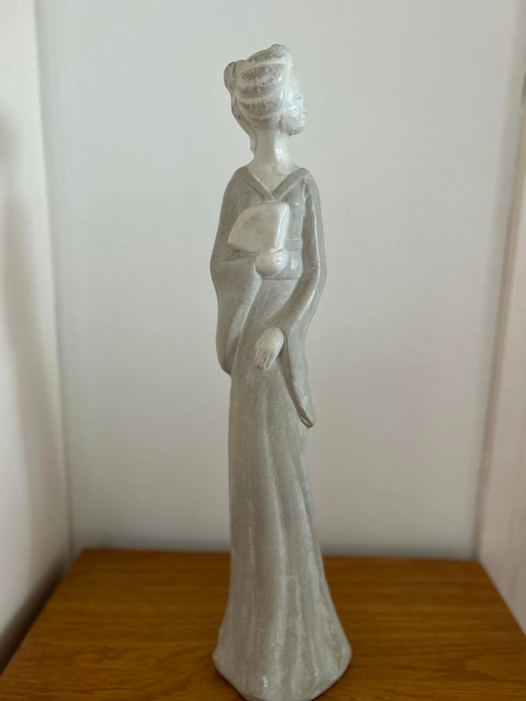 Mooi Aziatisch beeld van steen, Antiek en Kunst, Kunst | Beelden en Houtsnijwerken, Beeld, Steen of Keramiek, Vrouw, Ophalen