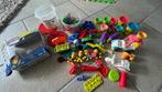 Play doh marktstand, ijswagen, scooter, andere kleispullen, Ophalen of Verzenden, Gebruikt