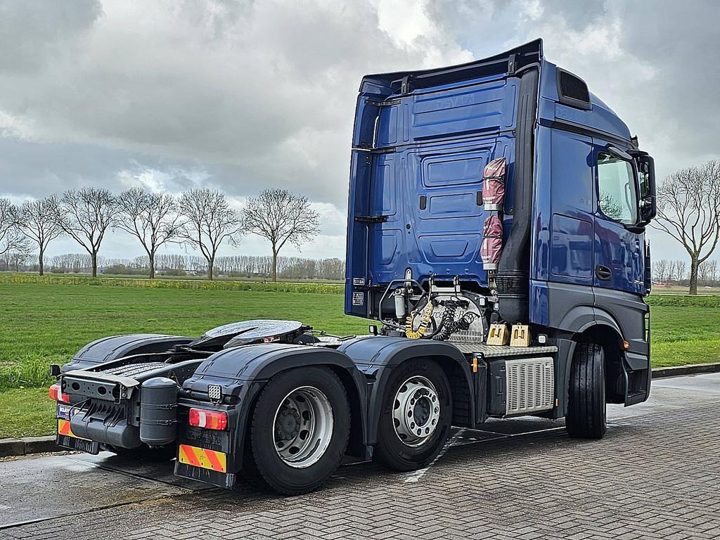 MERCEDES-BENZ ACTROS 2545 LS 6x2 streamline mp5, Auto's, Vrachtwagens, Automaat, Euro 6, Blauw, Stoelverwarming