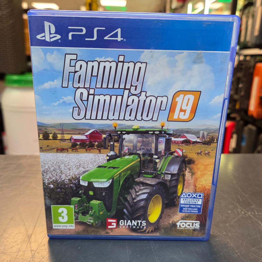 PS4 Game | Farming Simulator 19, Sony, Zo goed als nieuw, Support@sony.com, 1-7-1 Konan, Minato-ku
Tokyo 108-0075
Japan