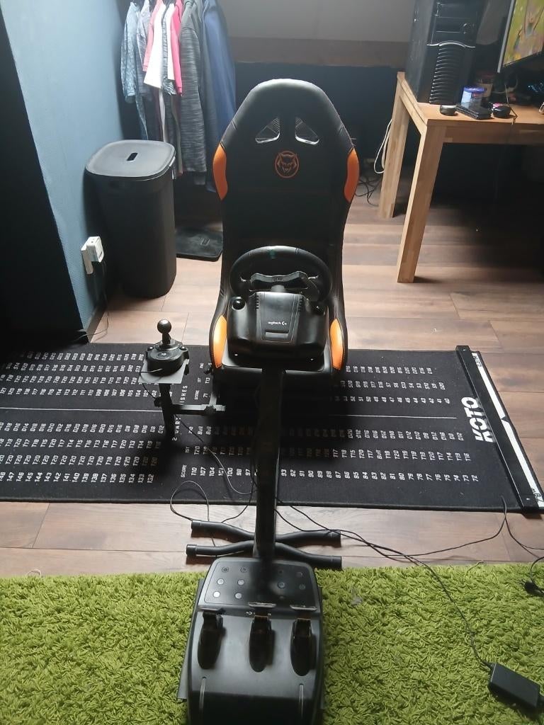 Logitech G29 race simulator set compleet, Ophalen, Gebruikt, Playseat of Racestoel, PlayStation 3