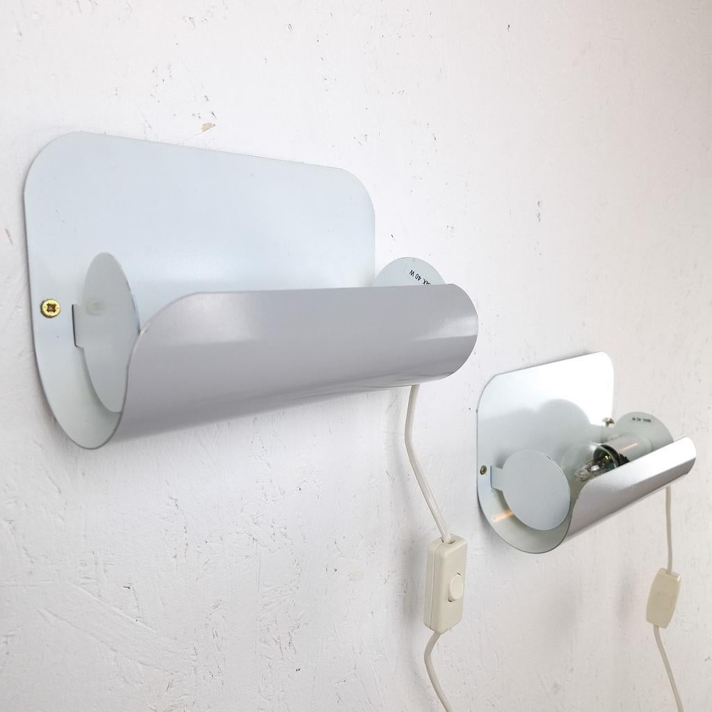 2x vintage wandlamp Aneta Zweeds design, Huis en Inrichting, Gebruikt, Ophalen of Verzenden, X, Metaal