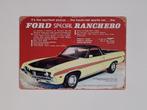 Ford Ranchero Special auto reclamebord van metaal wandbord, Ophalen of Verzenden, Nieuw, Auto's
