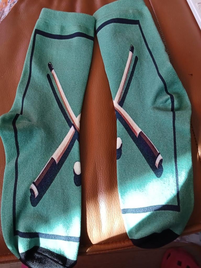 Nieuwe Biljart Sokken Maat 41-42, Kleding | Dames, Sokken en Kousen, Sokken en Kniesokken, Nieuw, Ophalen of Verzenden, Maat 39 t/m 42