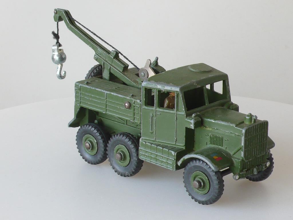 Dinky Supertoys 661 Scammell recovery tractor, Ophalen of Verzenden, Gebruikt, Bus of Vrachtwagen, Dinky Toys