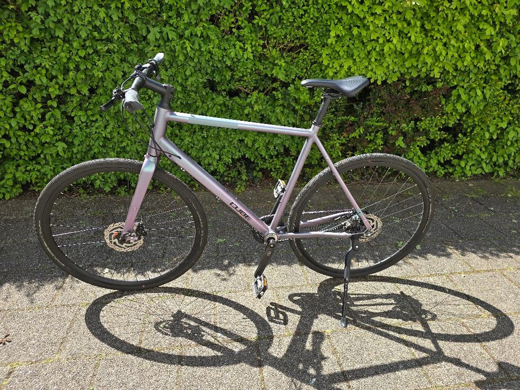 CUBE Hyde Race galactic'n'black 2023-2024 FS:58 WS:28, Fietsen en Brommers, Gebruikt, 57 tot 61 cm, Schijfrem, Ophalen