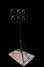 industriële spot-studio-film lamp op statief, zwaa, Ophalen, Zo goed als nieuw, Metaal, 150 tot 200 cm