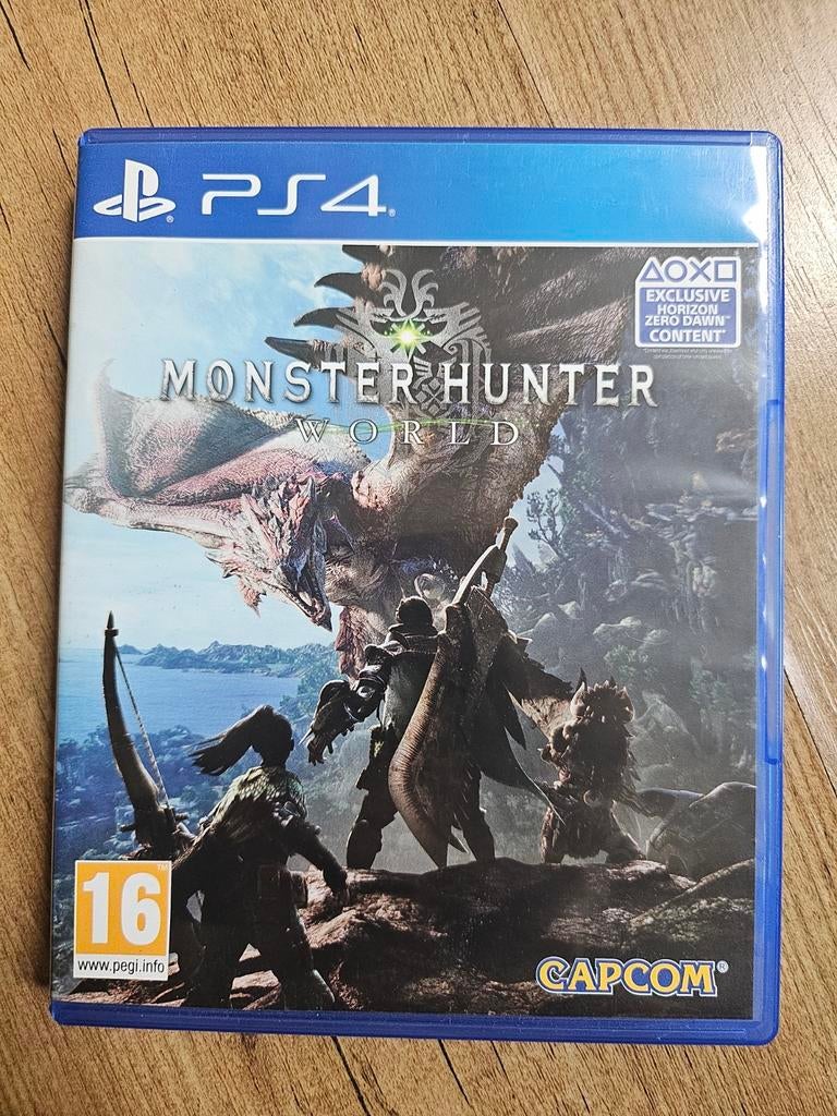 Monster Hunter World PS4, Online, 1 speler, Ophalen of Verzenden, Zo goed als nieuw