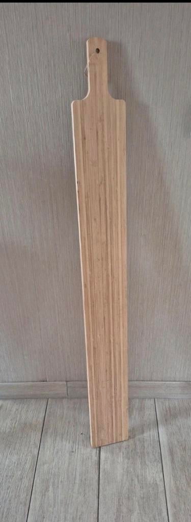 Lange bamboe tapasplank - 115x13 cm, Huis en Inrichting, Ophalen