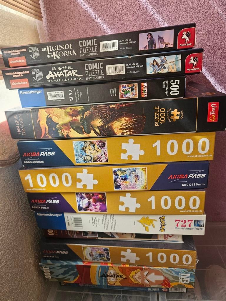 Puzzels tekenfilms, Ophalen of Verzenden, Meer dan 50 stukjes