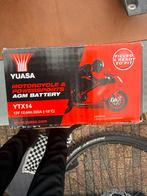 Nieuwe Yuasa YTX14 accu voor BMW GS1200 Adventure, Ophalen