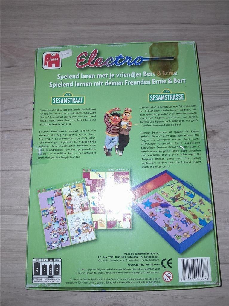 electro sesamstraat - s4885, Verzenden, Zo goed als nieuw