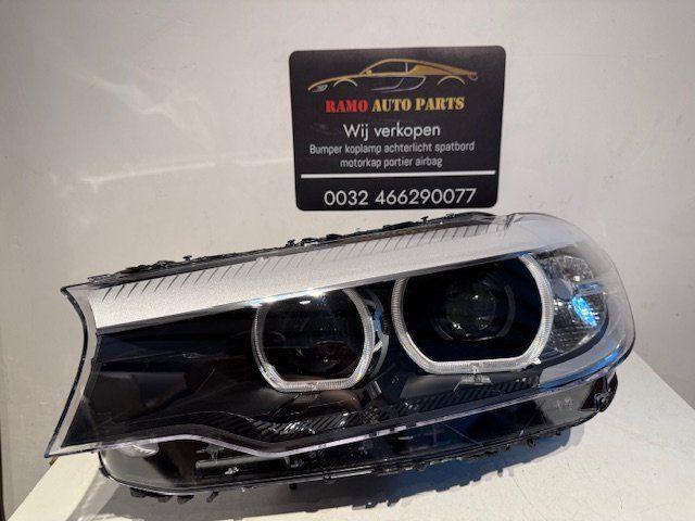 BMW 5 SERIE G30 G31 KOPLAMP FULL LED LINKS 7439199-01, Gebruikt, -, -, Ophalen of Verzenden