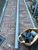 PVC afvoerbuis 80mm met bochten en overgangsstukken, Ophalen, Afvoer, Gebruikt, Pvc