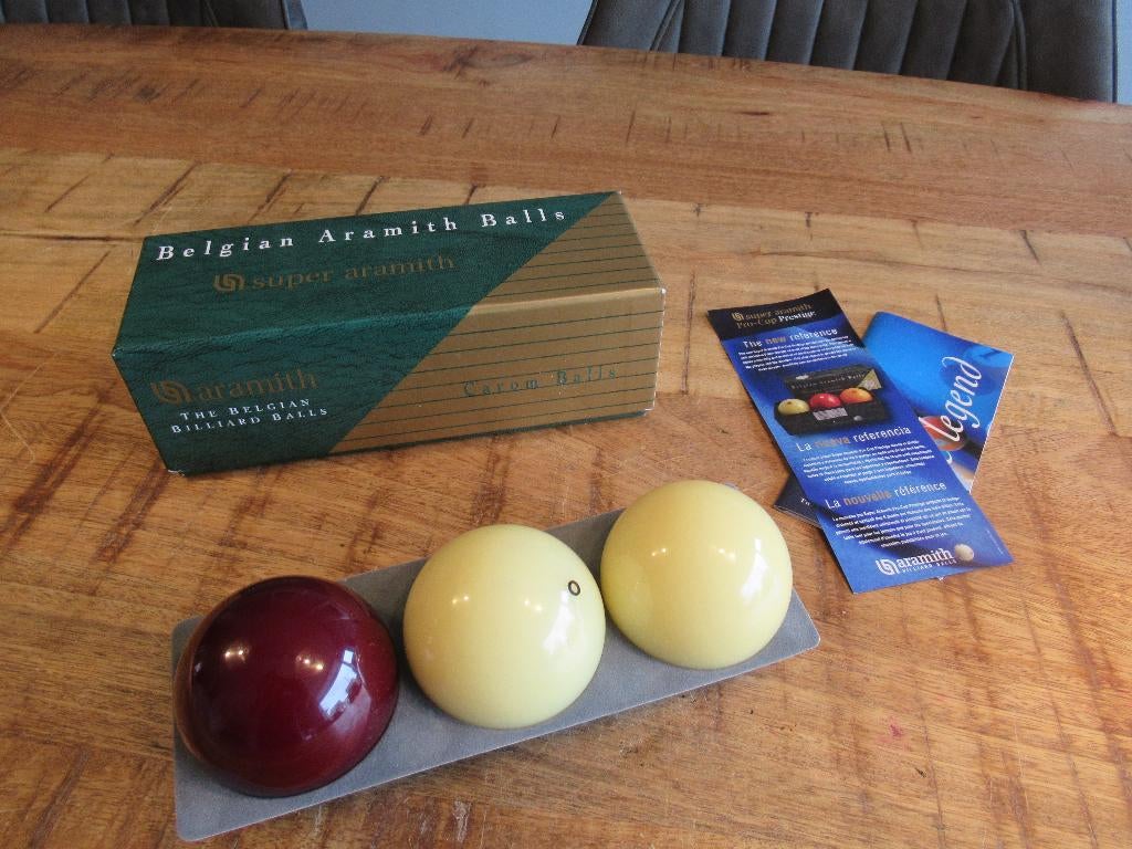 Belgian Balls Biljartballen Super Aramith Traditionnel, Ophalen of Verzenden, Nieuw, Keu of Ballen