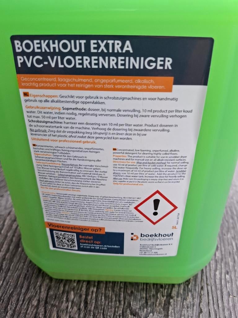 Pvc vloer reiniger topkwaliteit koopje, Ophalen, Nieuw
