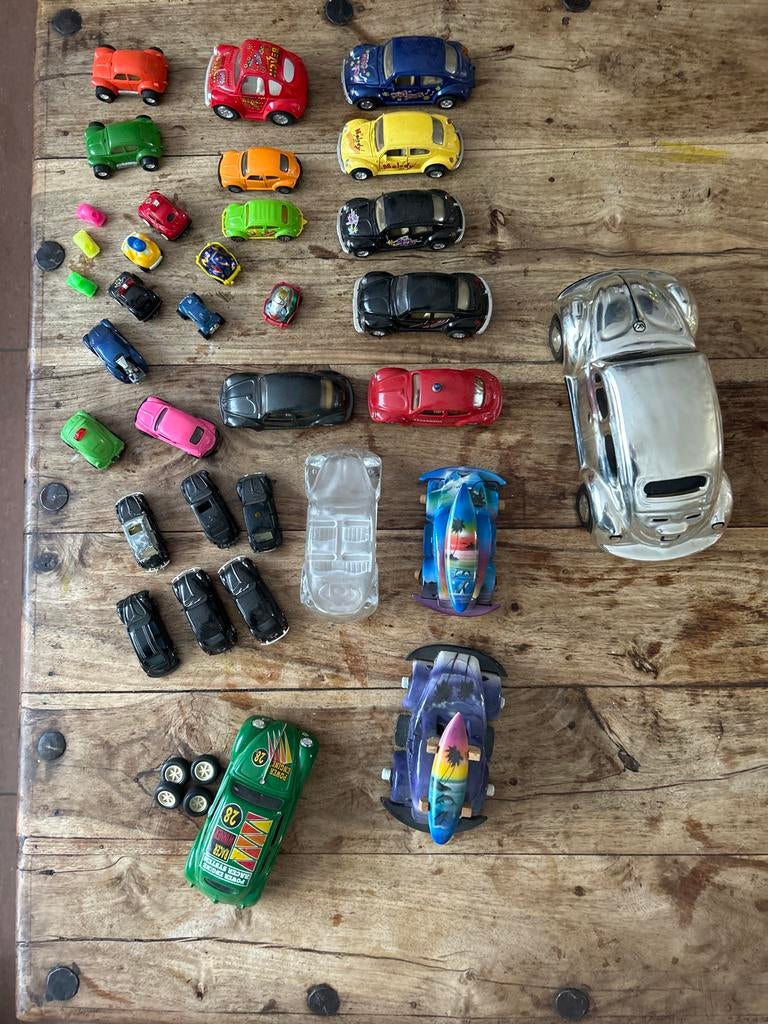 Diverse Kever Modellen - Inclusief Zilveren Spaarpot, Overige merken, Gebruikt, Auto, 1:32 tot 1:50