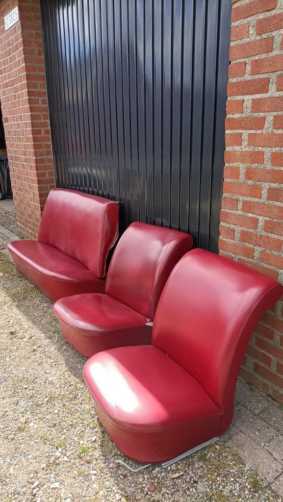 Voor stoelen en achterbank Simca 1000, Auto-onderdelen, Interieur en Bekleding, Ophalen