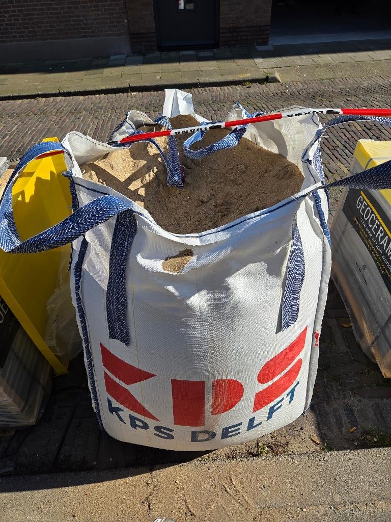 GRATIS Straatzand, Tuin en Terras, Zand, Ophalen, Nieuw, Straatzand