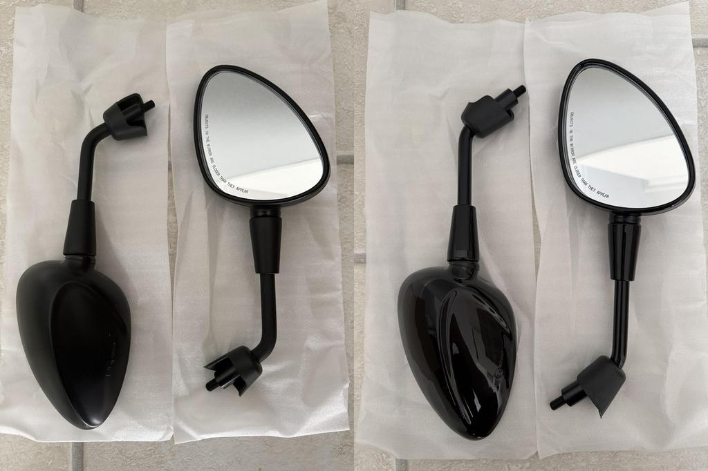 Vespa sprint/primavera spiegel set glans/mat kort nieuw, Ophalen of Verzenden