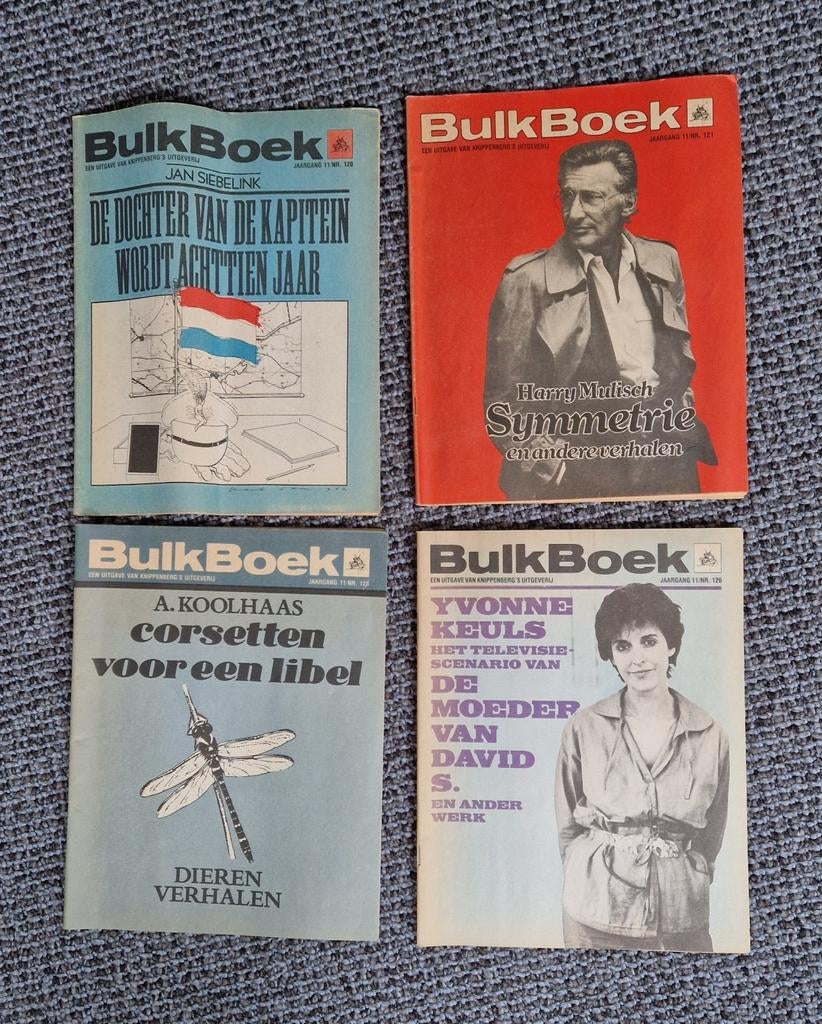 Bulkboek Jaargang 11: Nrs. 120, 121, 123, 126 (4 stuks), Boeken, Ophalen of Verzenden