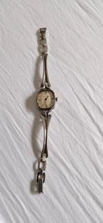 Zilverkleurig dameshorloge Geneve, Sieraden, Tassen en Uiterlijk, Horloges | Dames, Ophalen of Verzenden