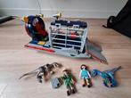 Playmobil dino's hovercraft 9433, Ophalen of Verzenden, Gebruikt, Complete set