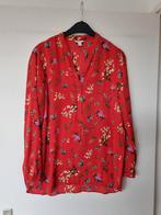 Esprit blouse met bloemen- en vlinderprint, maat 40, Maat 38/40 (M), Ophalen of Verzenden, Zo goed als nieuw, Rood