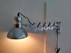 Schaarlamp verchroomd - Vintage - Jaren ‘80, Ophalen of Verzenden, Gebruikt, Metaal, Vintage