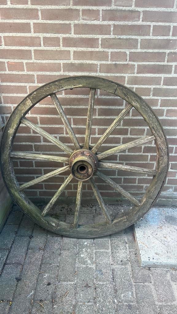 Karrewiel 100 cm, Ophalen