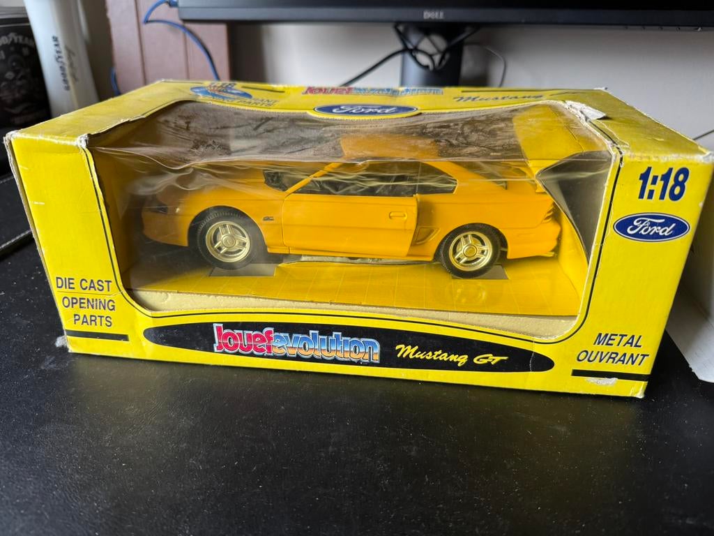 Ford Mustang GT 1:18, Hobby en Vrije tijd, Modelauto's | 1:18, Ophalen, Zo goed als nieuw, Auto, Overige merken