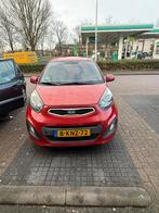 Kia Picanto 1.0 ,5 Deurs , rood2013,Goed onderhouden, Auto's, Kia, Zwart, Handgeschakeld, Particulier, Start-stop-systeem