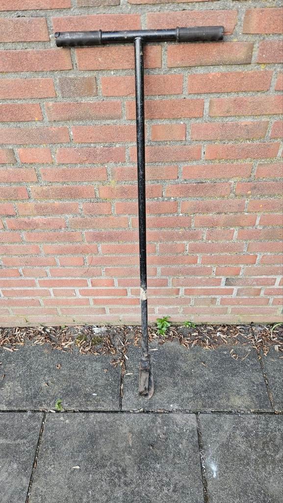 Handmatige grondboor voor tuin en bouw, Ophalen, Gebruikt, Grondboor, Onbekend