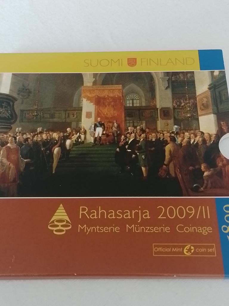 Bu-set Finland 2009: Rahasarja 2009/ II, Ophalen of Verzenden, Finland, Overige waardes