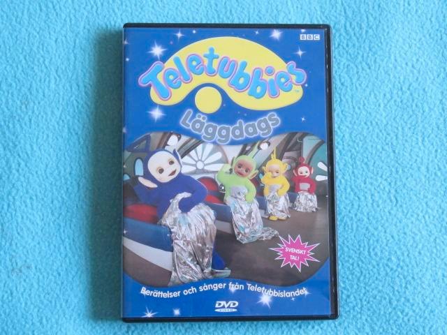 DVD Teletubbies Zweeds of Deens gesproken: Läggdags, Cd's en Dvd's, Dvd's | Kinderen en Jeugd, Zo goed als nieuw, Tv fictie, Poppen