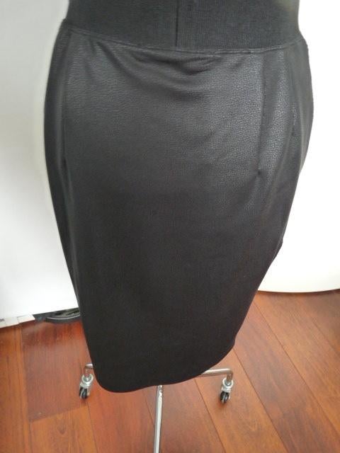 zwart recht rokje leatherlook van Juffrouw Janssen, mt S, Juffrouw janssen, Zwart, Ophalen of Verzenden, Zo goed als nieuw