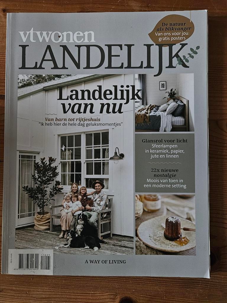 VT Wonen Landelijk magazine - Landelijk van nu, Ophalen of Verzenden, Zo goed als nieuw, Overige typen