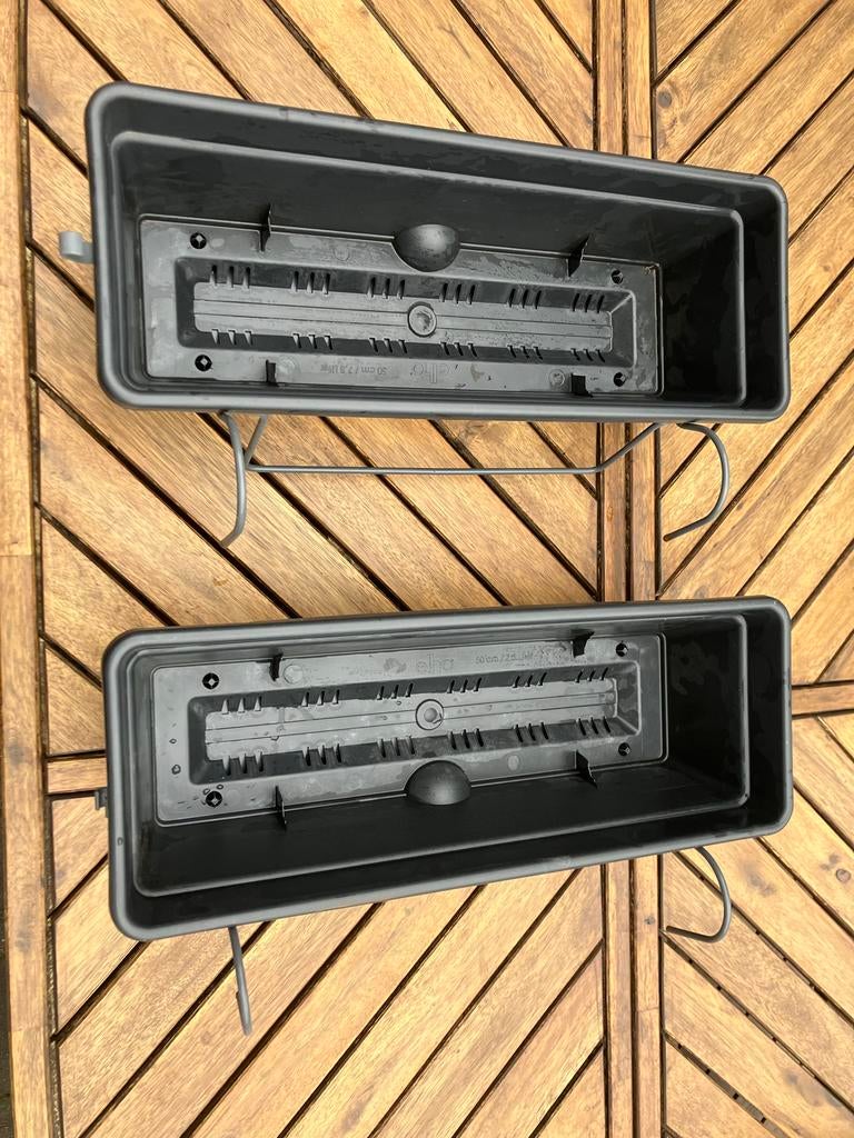 Elho bloembakken Provence Allin 2x, Ophalen, Kunststof, Gebruikt, Minder dan 30 cm