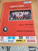 Fc twente-bvv den bosch89-90, Ophalen of Verzenden, Gebruikt, F.C. Twente, Boek of Tijdschrift