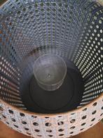 Set van 4 Windlicht Kaarshouders, Ophalen, Gebruikt, Grijs, Metaal