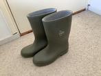 Stevige rubber laarzen, rubberen laarzen, maat 39 Dunlop., Ophalen, Hoge laarzen, Bruin, Zo goed als nieuw