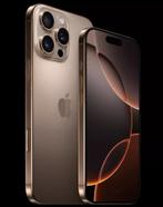 Apple iPhone 16 Pro Max - 512GB - Desert Titanium Met 100%🔋, Telecommunicatie, Mobiele telefoons | Apple iPhone, 512 GB, Ophalen of Verzenden