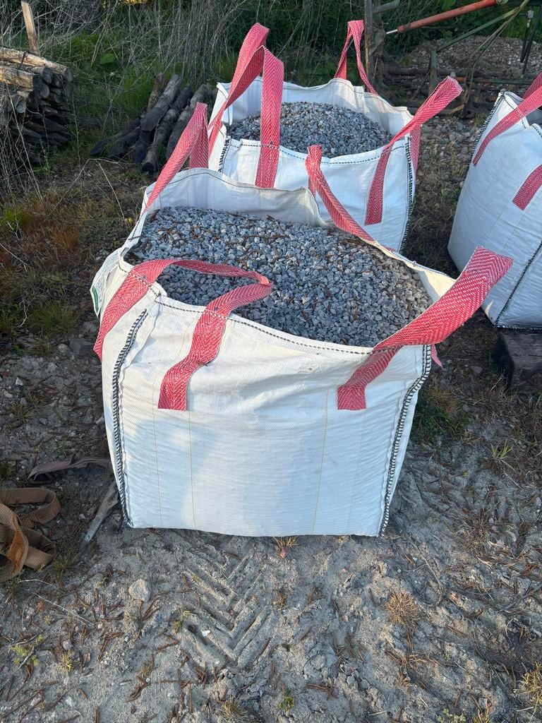 Grijze Split in Big Bags - Ideaal voor Tuin en Oprit, Tuin en Terras, Grind, Keien en Split, Ophalen, Overige materialen, Gebruikt